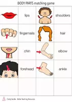 Vista previa - Juegos / Gamificación - Memo Body Parts Inglés - página 3