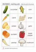 Vista previa - Juegos / Gamificación - Memo Vegetables Inglés - página 2