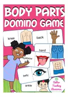 Vista previa - Juegos / Gamificación - BODY PARTS domino English / Inglés - Portada