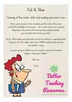 Vista previa - Hojas de trabajo - WATERSPORTS cut & glue worksheets English / Inglés - página 1