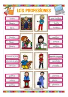 Vista previa - Juegos / Gamificación - Clip Cards Las Profesiones Español / E.L.E - página 2