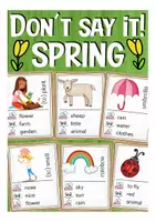 Vista previa - Juegos / Gamificación - Game DON' T SAY IT! Spring (Primavera) Inglés - Portada
