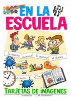 Vista previa - Tarjetas / Manipulativos - ESCUELA flash cards Español / E.L.E. - Portada
