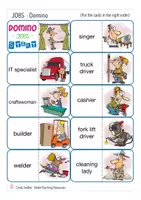 Vista previa - Juegos / Gamificación - JOBS domino English / Inglés - página 1