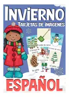 Vista previa - Tarjetas / Manipulativos - INVIERNO tarjetas con imágenes Español / E.L.E. - Portada