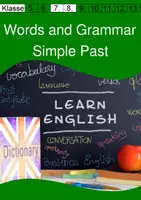 Vorschau - Arbeitsblätter - Simple Past Grammatiktest - Words and Grammar - 7. Klasse - Deckblatt
