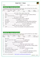 Vorschau - Arbeitsblätter - Simple Past Grammatiktest - Words and Grammar - 7. Klasse - Seite 2