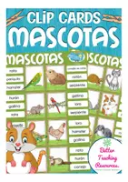 Vista previa - Tarjetas / Manipulativos - Clip Cards Mascotas Español/ E.L.E - Portada
