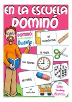 Vista previa - Juegos / Gamificación - ESCUELA domino Español / E.L.E. - Portada