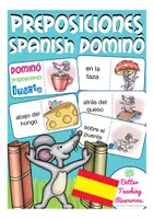 Vista previa - Juegos / Gamificación - PREPOSICIONES domino Español / E.L.E. - Portada
