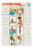 Vista previa - Juegos / Gamificación - Clip cards la rutina diaria Español/ E.L.E - página 3