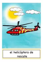 Vista previa - Tarjetas / Manipulativos - Medios de transporte flash cards Español / E.L.E. - página 2