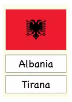 Vista previa - Tarjetas / Manipulativos - Países y capitales de Europa Español / E.L.E - página 1