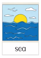 Vista previa - Tarjetas / Manipulativos - LANDFORM flash cards English / Inglés - página 1