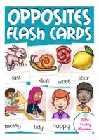 Vista previa - Tarjetas / Manipulativos - OPPOSITES flash cards English / Inglés - Portada