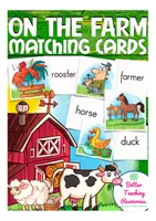 Vista previa - Juegos / Gamificación - Memo On the farm Inglés - Portada