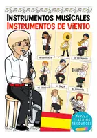 Vista previa - Tarjetas / Manipulativos - Instrumentos musicales (instrumentos de viento) Español / E.L.E - Portada