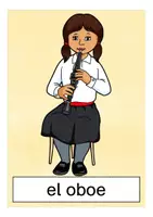 Vista previa - Tarjetas / Manipulativos - Instrumentos musicales (instrumentos de viento) Español / E.L.E - página 3