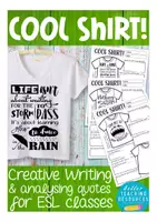 Vista previa - Unidades / Secuencias / Situaciones de Aprendizaje - COOL SHIRT! creative writing English / Inglés - Portada