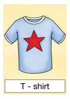 Vista previa - Decoración del aula - CLOTHES flash cards English / Inglés (BE) - página 3