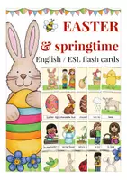 Vista previa - Decoración del aula - EASTER / spring flash cards English / Inglés - Portada
