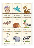 Vista previa - Unidades / Secuencias / Situaciones de Aprendizaje - I have... Who has... ? Animals Inglés - página 3