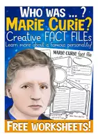 Vista previa - Unidades / Secuencias / Situaciones de Aprendizaje - Marie Curie FREEBIE English / Inglés creative writing - Portada