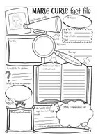Vista previa - Unidades / Secuencias / Situaciones de Aprendizaje - Marie Curie FREEBIE English / Inglés creative writing - página 3