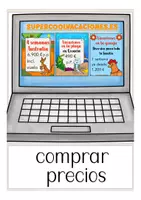 Vista previa - Tarjetas / Manipulativos - VACACIONES Español flash cards - página 2