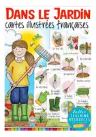 Vista previa - Tarjetas / Manipulativos - DANS LE JARDIN tarjetas con imágenes Francés - Portada