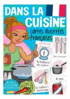 Vista previa - Tarjetas / Manipulativos - Dans la cuisine flash cards Francés - Portada