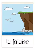 Vista previa - Tarjetas / Manipulativos - LES RELIEFS flash cards Francés - página 2