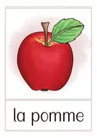 Vista previa - Tarjetas / Manipulativos - fruits & légumes francés flash cards - página 2