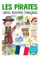Vista previa - Tarjetas / Manipulativos - les pirates Francés flash cards - Portada