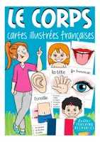 Vista previa - Tarjetas / Manipulativos - le corps (el cuerpo) flash cards Francés - Portada