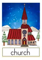 Vista previa - Decoración del aula - CHRISTMAS flash cards English / Inglés - página 2