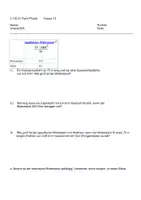 Vorschau - Arbeitsblätter - Aufgabenblatt zum spezifischen Widerstand - Deckblatt