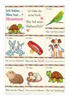 Vista previa - Juegos / Gamificación - HAUSTIERE Ich habe, wer hat? Spiel Alemán / Deutsch - página 2