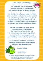 Vista previa - Juegos / Gamificación - FARBEN, ADJEKTIVE Spiel Deutsch / Alemán "Ich habe, wer hat?" - página 1