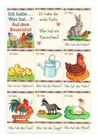 Vista previa - Juegos / Gamificación - BAUERNHOF / Tiere Spiel Deutsch / Alemán "Ich habe, wer hat?) - página 2