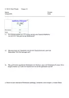 Vorschau - Arbeitsblätter - Aufgabenblatt zum spezifischen Widerstand - Seite 1