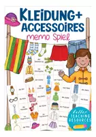 Vista previa - Unidades / Secuencias / Situaciones de Aprendizaje - KLEIDUNG memo Deutsch / Alemán Spiel - Portada