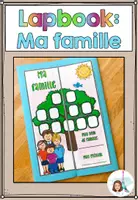 Vista previa - Manualidades / Dibujos para colorear - Lapbook: Présenter sa famille (Ma famille) - Portada