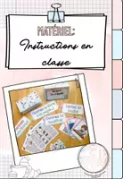 Vista previa - Unidades / Secuencias / Situaciones de Aprendizaje - Paquete de ahorro: Instructions en classe (lenguaje en el aula) - Portada