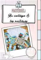 Vista previa - Unidades / Secuencias / Situaciones de Aprendizaje - Paquete de ahorro: Au collège et les matières (En la escuela/ materias escolares) - Portada