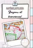 Vista previa - Unidades / Secuencias / Situaciones de Aprendizaje - Aprendizaje por estaciones: saludos/ primeros diálogos/ números (lecciones iniciales) - Portada