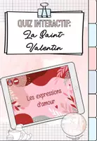 Vista previa - Unidades / Secuencias / Situaciones de Aprendizaje - Quiz interactif: Les expressions d'amour (Saint-Valentin)/ Quiz interactivo - Portada