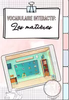 Vista previa - Unidades / Secuencias / Situaciones de Aprendizaje - Vocabulaire interactif: Les matières (Materias escolares) - Portada