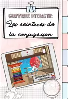 Vista previa - Hojas de trabajo - Grammaire interactif: Les ceintures de la conjugaison (verbes au présent) - Portada