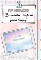 Vista previa - Unidades / Secuencias / Situaciones de Aprendizaje - PDF interactivo: Il fait quel temps? (la météo) - Portada